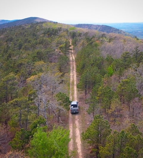 Oklahoma rural land scene shared on Blue River Realty blog